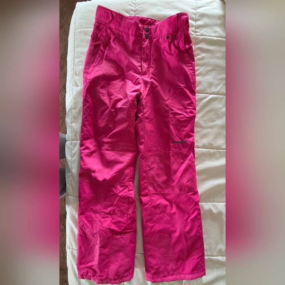 Girls Pink Arctix Ski/Snow Pants XL